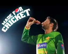 Pepsi With Afridi